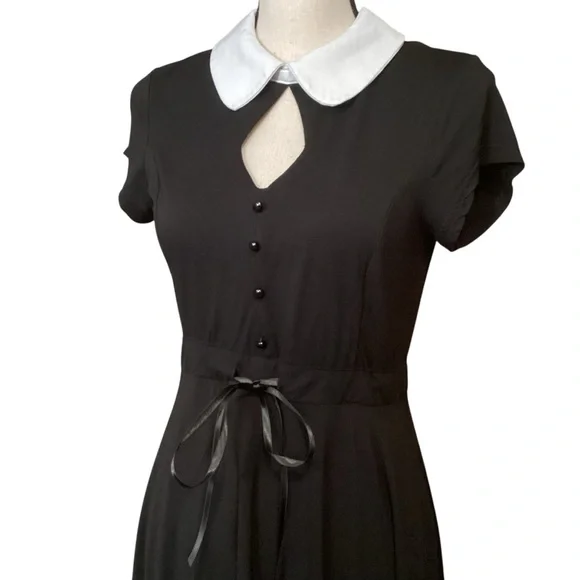 KILLSTAR Keiko Kitty Skater Dress Size Medium Goth Witchy - Picture 10 of 16